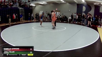 235 lbs. Cons. Round 5 - Arika Miller, Oak Park vs Isabelle Lemmond, Waynesville