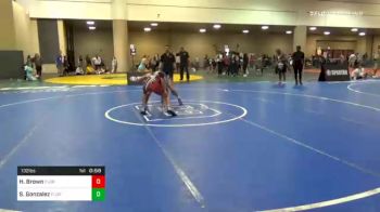 132 lbs Consolation - Hunter Brown, Florida vs Sean-Michael Gonzalez, Florida