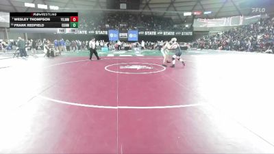 Boys 4A 138 lbs Cons. Round 3 - Frank Redfield, Eisenhower vs Wesley Thompson, Yelm