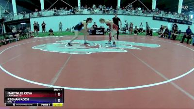 163 lbs Round 2 (8 Team) - Makynlee Cova, California vs Reghan Koch, Ohio