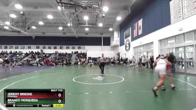 175 lbs Quarterfinal - Jeremy Brieske, Etiwanda vs Brando MosQueda, Servite