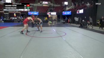 220 lbs 2nd Place Match - Tucker Nelson, Minot High School vs Beaudry Payne, SW Mt Wrestling
