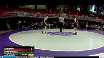 113 lbs Round 5 (6 Team) - Sammy Sanchez, Cheyenne East vs Liam Takacs, Eaglecrest