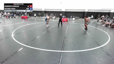 150 lbs Dominick Durham, Team Louisiana vs Hayden Cook, Team Alabama