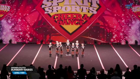 Designer Athletics - Burberry Babies [2025 L1 Tiny Day 2] 2025 Spirit Sports Myrtle Beach Nationals