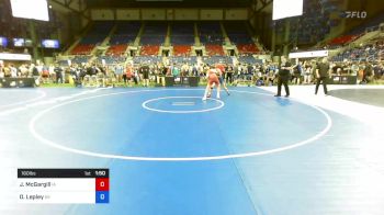 160 lbs Rnd Of 64 - Jacob McGargill, Iowa vs Otto Lepley, Kansas