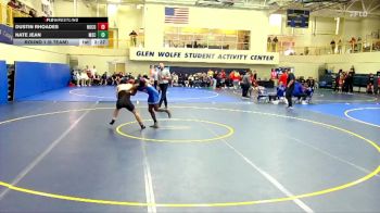 174 lbs Round 1 (6 Team) - Nate Jean, Murray State vs Dustin Rhoades, Northwest College