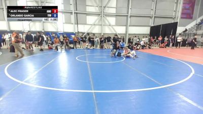 144 lbs Quarters - Alec Fraser, Askeo International Mat Club vs Orlando Garcia, Yakima Valley Wrestling