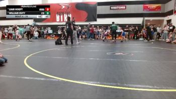 75 lbs Quarterfinal - Liam Hoeft, Mighty Warriors Wrestling Acad vs William Duty, Eastside Youth Wrestling