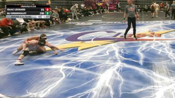 145 lbs Round 2 (4 Team) - Eli Greenwaldt, Staples-Motley, MN vs Isaac Leonard, Stillwater, MN