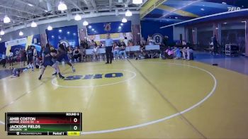 165 lbs Round 6 (8 Team) - Jackson Fields, Greasers vs Amir Coston, George Jenkins WC