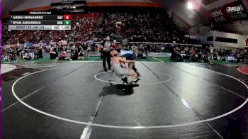 6A 144 lbs Quarterfinal - Ryan Amoureux, Meridian vs Aiden Hernandez, Highland