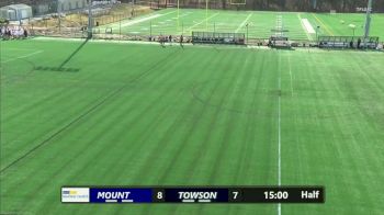 Replay: Mount St. Mary's vs Towson | Feb 12 @ 1 PM