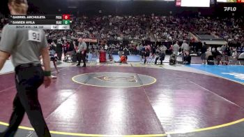 5A 165 lbs 3rd Place Match - Gabriel Archuleta, Pocatello vs Damien Avila, Blackfoot
