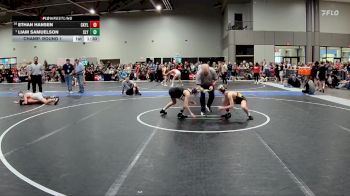 85 lbs Champ. Round 1 - Liam Samuelson, Slyfox vs Ethan Hansen, Central Kansas Young Lions