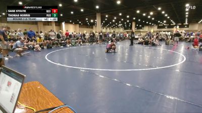 120 lbs Round 3 (6 Team) - Thomas Norris, Powerhouse vs Sage Stoute, North DeSoto Red