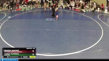 39 lbs Cons. Round 4 - Keagan Sanchez, Sanderson Wrestling Academy vs Camilo Almaraz, Shootbox