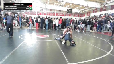 144 lbs 5th Place - Anderson Dinis, New Bedford vs Hector Riveria, Springfield Central