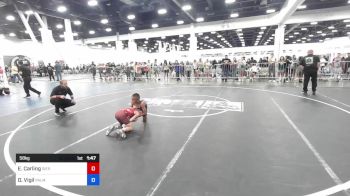 58 kg Round Of 16 - Emmett Carling, Sierra Sabers vs Damian Vigil, Palmer Divide