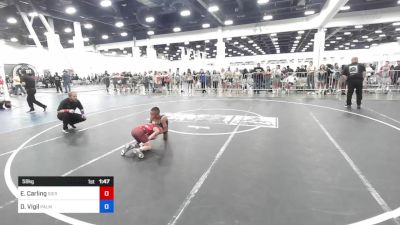 58 kg Round Of 16 - Emmett Carling, Sierra Sabers vs Damian Vigil, Palmer Divide