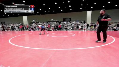 165 lbs Champ. Round 1 - Logan Prinsen, AR vs Christopher Garrett Jr, OK