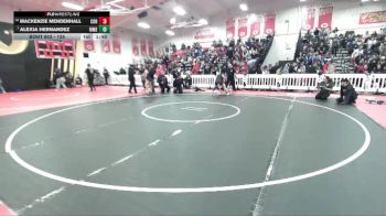 125 lbs Champ. Round 3 - Alexia Hernandez, Rio Mesa vs Mackenzie Mendenhall, Corona Senior
