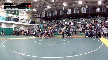 165 lbs Champ. Round 3 - Beckett Walters, Perrysburg vs Ashton Stuckey, Archbold High School