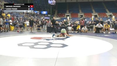165 lbs Semis - Michael Daleiden, Wisconsin vs Jaiden Finger, Arizona
