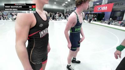 137.2-142.4 lbs Champ. Round 2 - Sawyer Krall, Immortal Athletics WC vs Perry Macfarlane, Ridgeline