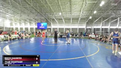 157 lbs Round 3 (8 Team) - Rocco Zagorites, Virginia vs Tyler Whartnaby, New Jersey