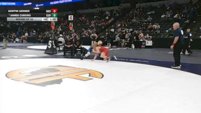 165 lbs Round Of 32 - Griffin Gerber, Oakdale (SJ) vs James Curoso, Clovis (CS)