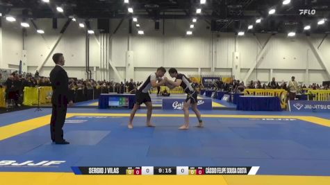 Cássio Felipe Sousa Costa vs Sergio J Vilas 2024 World IBJJF Jiu-Jitsu No-Gi Championship