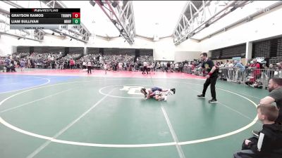 44-T lbs 2nd Place - Grayson Ramos, Triumph Trained vs Liam Sullivan, Mahanoy