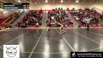 150 lbs Round 1 (3 Team) - Anthony Molinaro, Southern Regional vs Noah Cantillo, Mt. Olive