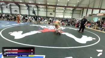 157 lbs Cons. Round 4 - Lindson Turner, MN vs Landon Porter, WA