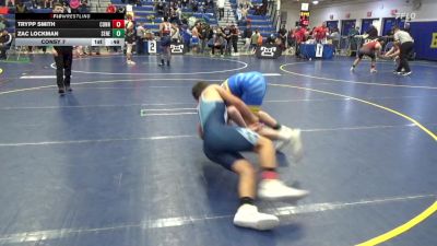 145 lbs Consy 7 - Trypp Smith, Connellsville vs Zac Lockman, Seneca Valley