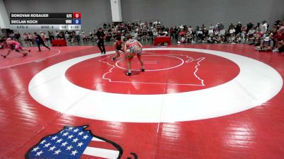 157 lbs Donovan Rosauer, Illinois Freestyle vs Declan Koch, Wisconsin Red