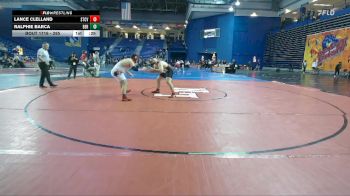 285 lbs Cons. Round 4 - Ralphie Barca, Bergen Catholic vs Lance Clelland, St Christopher