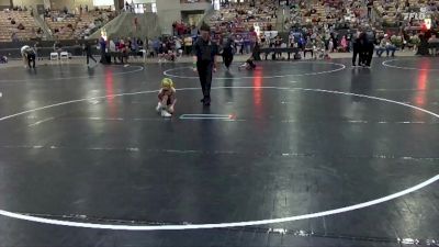 60 lbs Champ. Round 1 - Logan Hamel, Barlett Youth Wrestling vs Dallas Pierce, Swarm Wrestling