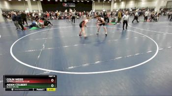 144 lbs Cons. Round 5 - Aiden Colbert, Black Ops WC vs Colin Weiss, Zumwalt Wrestling Club