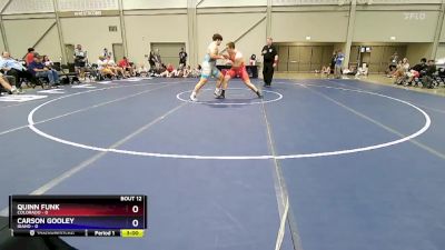 215 lbs Round 3 (8 Team) - Quinn Funk, Colorado vs Carson Gooley, Idaho