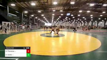 106 lbs Round Of 64 - Darren Florance, NY vs Alexander Costa, VA