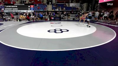 113 lbs Champ. Rd Of 64 - Layne Martin, MI vs Anthony Garza, CA