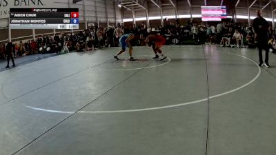 157 lbs Cons. Round 5 - AIDEN CHUR, California vs Jonathan Montes, Colorado