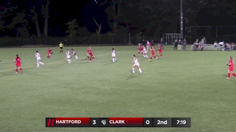 Replay: Hartford vs Clark (MA) | Sep 23 @ 7 PM