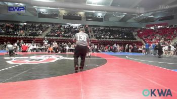 46 lbs Consi Of 8 #1 - Dylan Lockwood, Heat vs Harper Woolman, Pryor Tigers