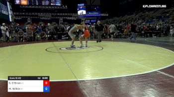 145 lbs Cons 16 #2 - Stockton O'Brien, Utah vs Martin Wilkie, Montana