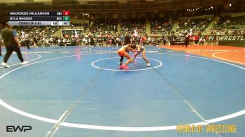 78 lbs Consi Of 8 #2 - Mackenzie Williamson, Nebraska Wrestling Academy vs Nyla Rhodes, Nebraska Boyz