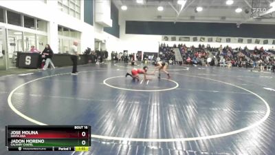 113 lbs Champ. Round 1 - Jose Molina, Santa Ana vs Jadon Moreno, Calvary Chapel