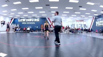 107 lbs 2nd Wrestleback (8 Team) - Rosario Cervantes, Starkville High School Girls vs Holly Beall, Saltillo High Schools Girls